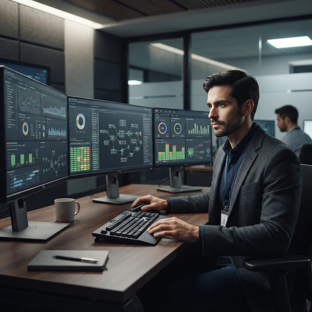 Panel de monitoreo y observabilidad de infraestructura.
